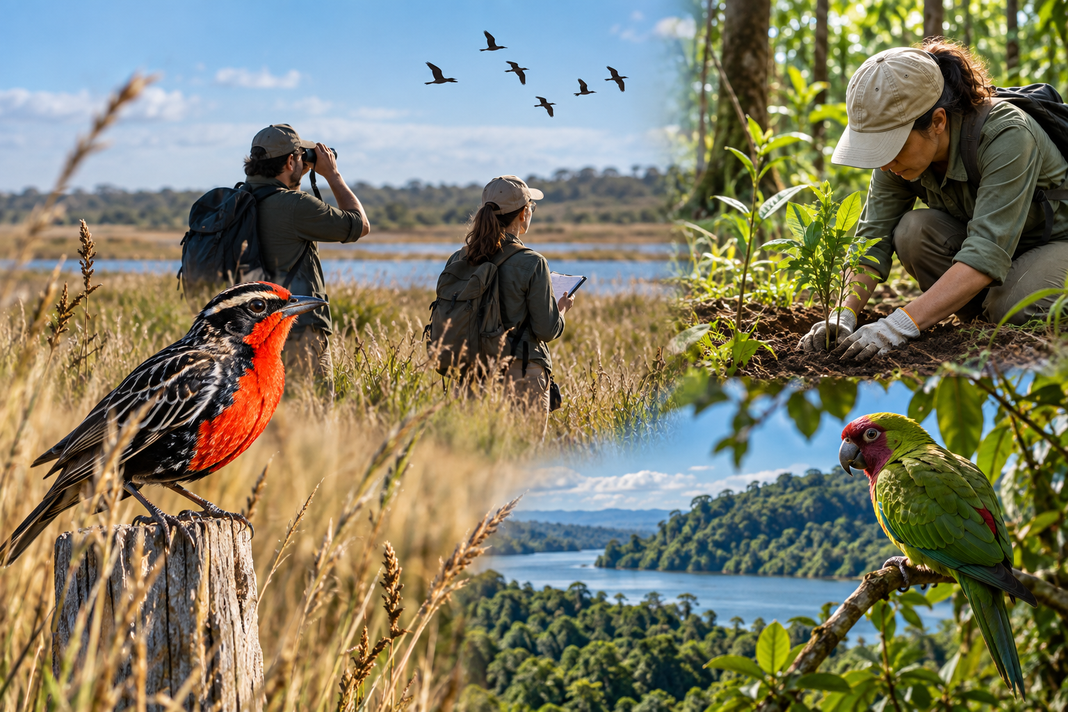 Aves Argentinas convoca voluntarios para proteger especies amenazadas y restaurar ecosistemas